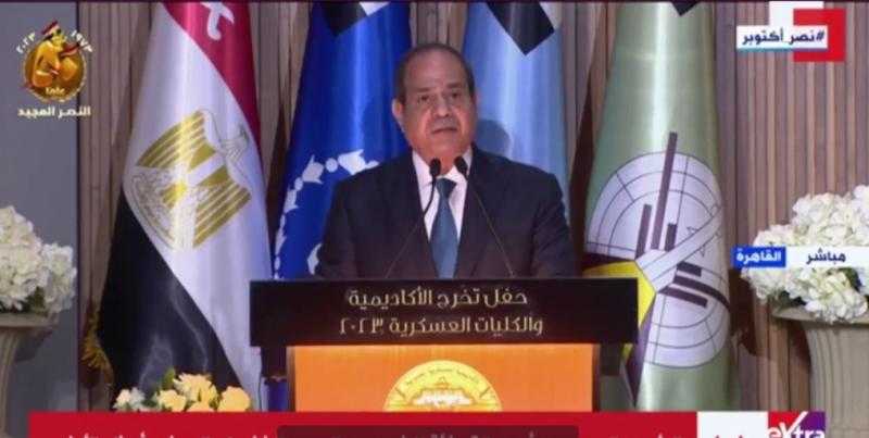 لم ولن نخذلها.. السيسي: مصر دائمًا وأبدًا في صدارة الدفاع عن الأمة العربية