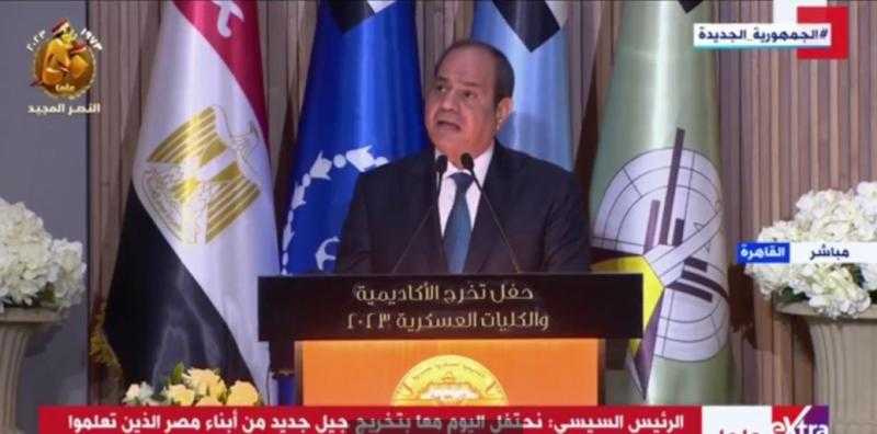 موقفنا ثابت وراسخ.. رد قوي من الرئيس السيسي على التصعيد في غزة