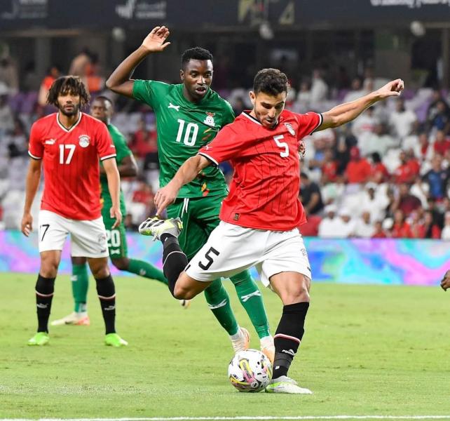 منتخب مصر أمام زامبيا 