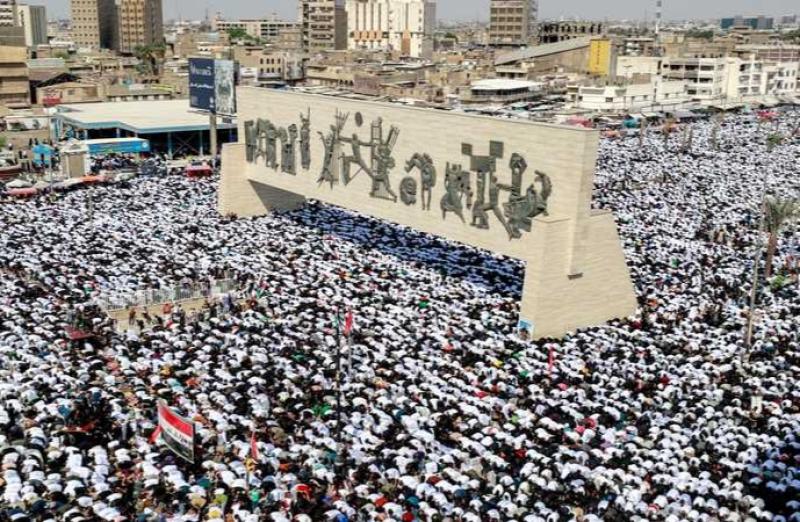 ساحة التحرير في بغداد