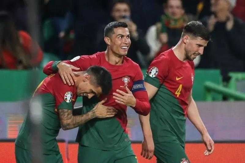 رونالدو أساسيًا.. تشكيل منتخب البرتغال ضد سلوفاكيا في تصفيات «يورو 2024»