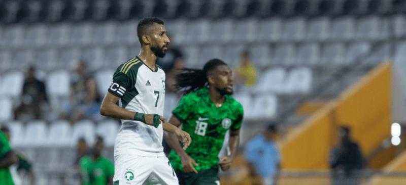 التعادل الإيجابي يحسم ودية المنتخب السعودي أمام نيجيريا