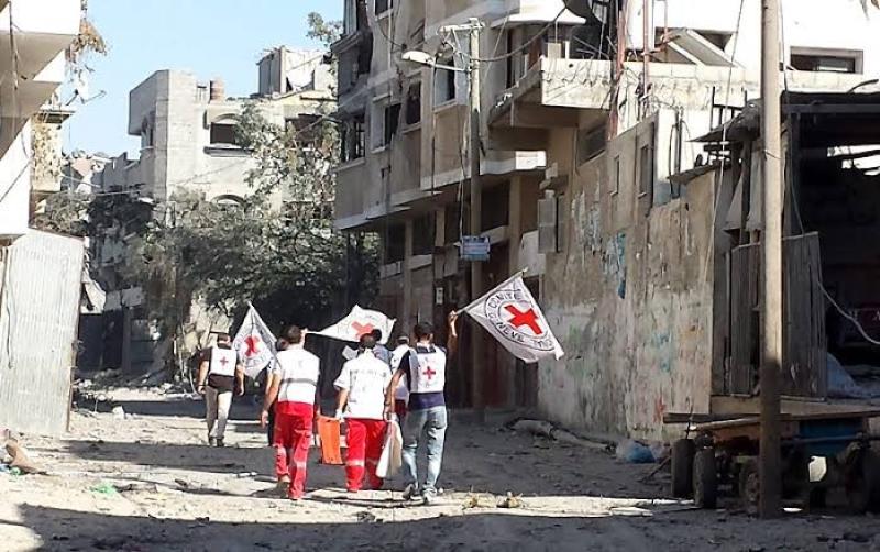 عاجل .. الصليب الأحمر يصدم أهالي غزة «تفاصيل»