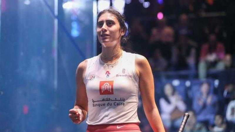 نور الشربيني تتوج بلقب بطولة أمريكا المفتوحة للاسكواش