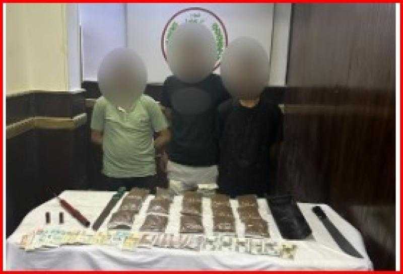 قبل بيعها للطلاب.. ضبط 60 كيلو حشيش أمام المدارس والجامعات في المحافظات