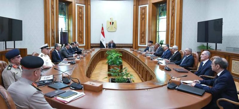 اجتماع مجلس الأمن القومي برئاسة الرئيس السيسي