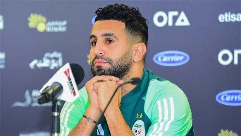 رياض محرز: «لاعبو الجزائر جائعون لتحقيق الإنجازات.. وتركيزي مع المنتخب»