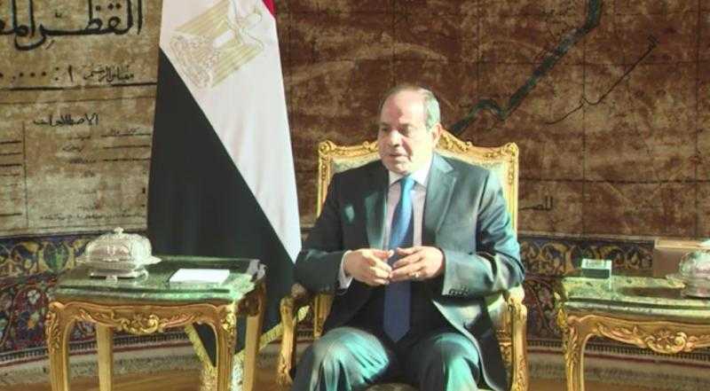 السيسي: نشأت في حي بجوار اليهود ولم نتعرض لهم بأي شكل من أشكال الاستهداف