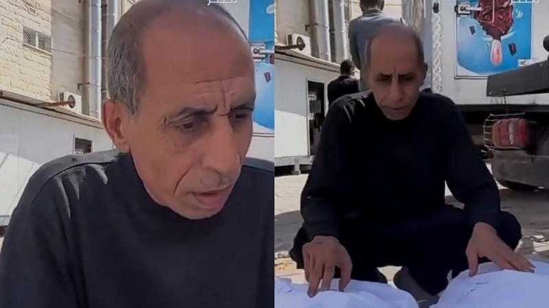 «احجزولي مكان بجواركم».. والد محمد الدرة يرثي شقيقيه في قصف غزة