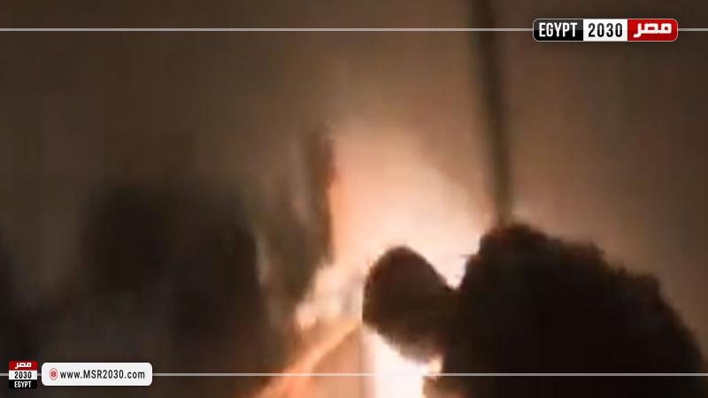 لحظة اقتحام مقر قيادة فرقة غزة في جيش الاحتلال