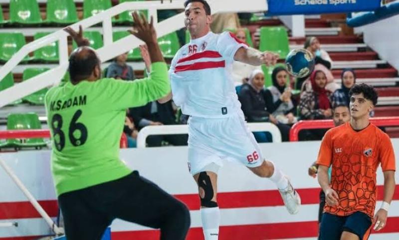 الزمالك يكتسح الشمس في دوري المحترفين لكرة اليد