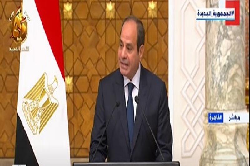 السيسي: مصر ترفض تصفية القضية الفلسطينية بالأدوات العسكرية