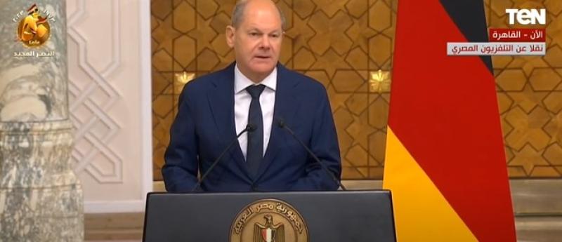 المستشار الألماني: هجوم حماس على إسرائيل لا يمكن أن يبرره أي سبب