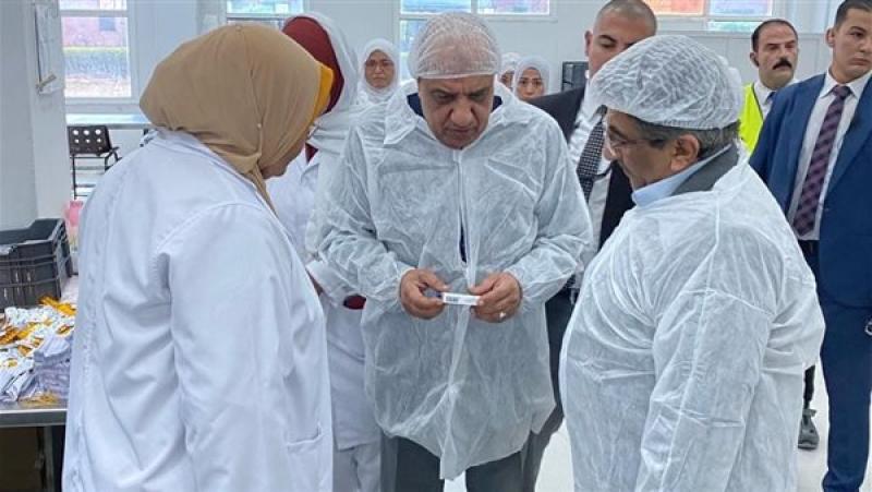 جانب من الزيارة المفاجئة