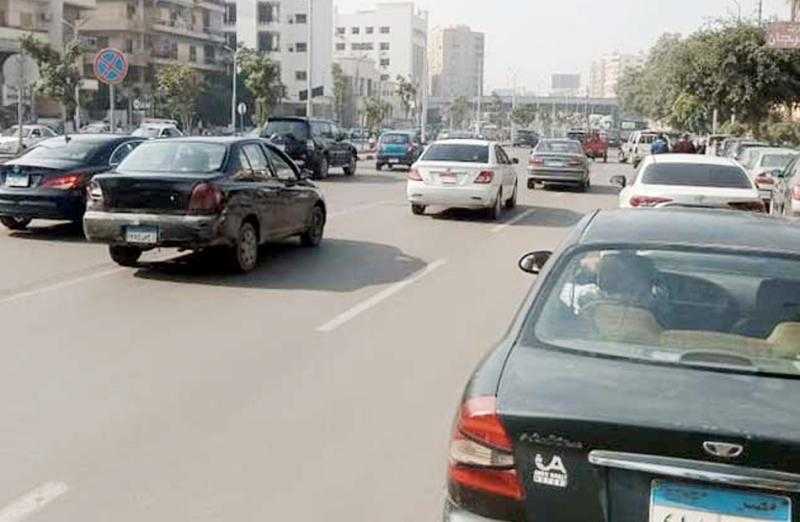 تعرف على الحالة المرورية الصباحية بمحاور وميادين القاهرة والجيزة