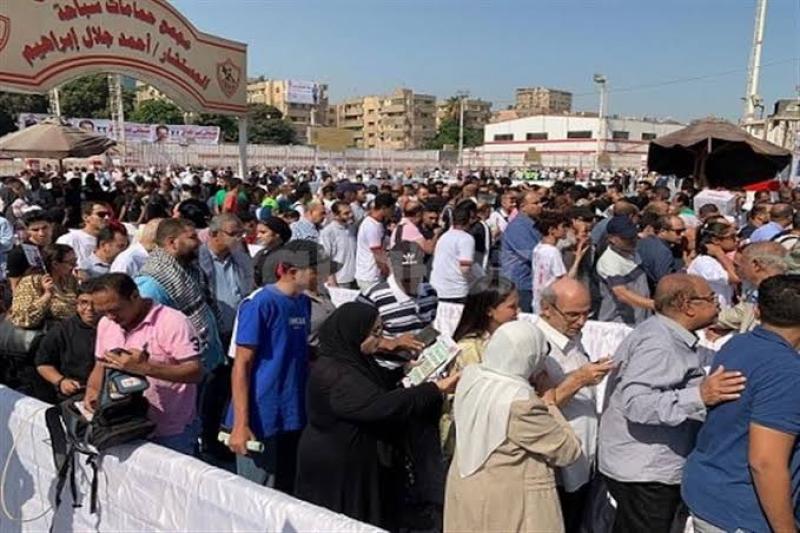 رئيس لجنة انتخابات الزمالك يهدد بعمل محاضر للمخالفين