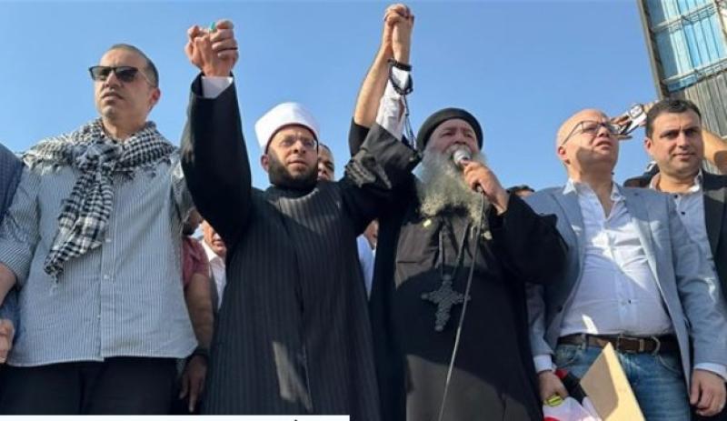 أسامة الأزهري يشارك في تظاهرات دعم القضية الفلسطينية