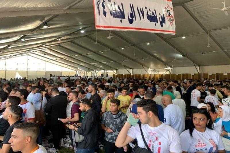 اللجنة المشرفة على انتخابات الزمالك تُعلن انتهاء عملية التصويت