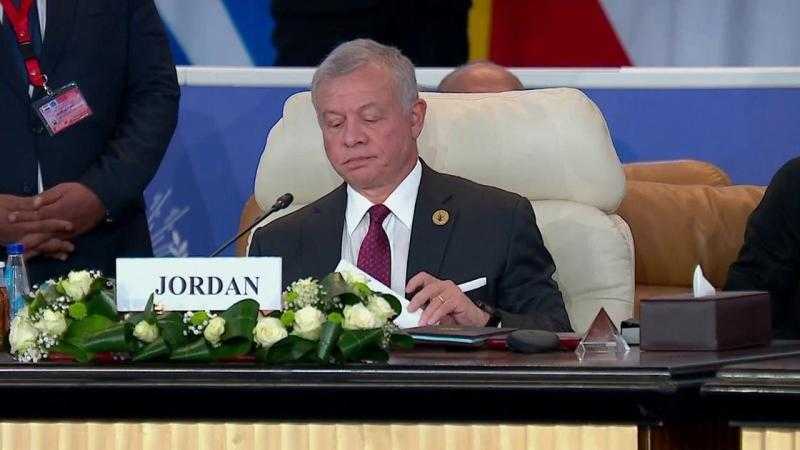 العاهل الأردني: لا يمكن قبول سياسة العقاب الجماعي ضد سكان غزة وما يحدث جريمة حرب