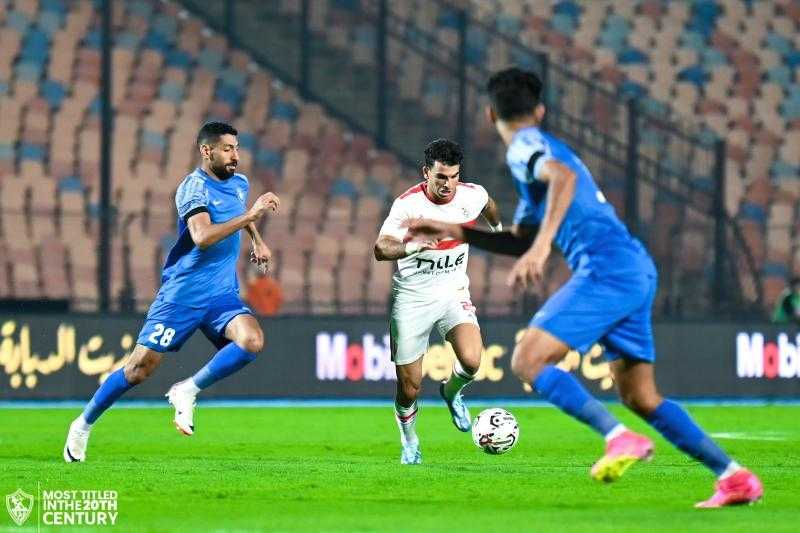 أحمد زيزو يتوج بجائزة أفضل لاعب في مباراة الزمالك وسموحة