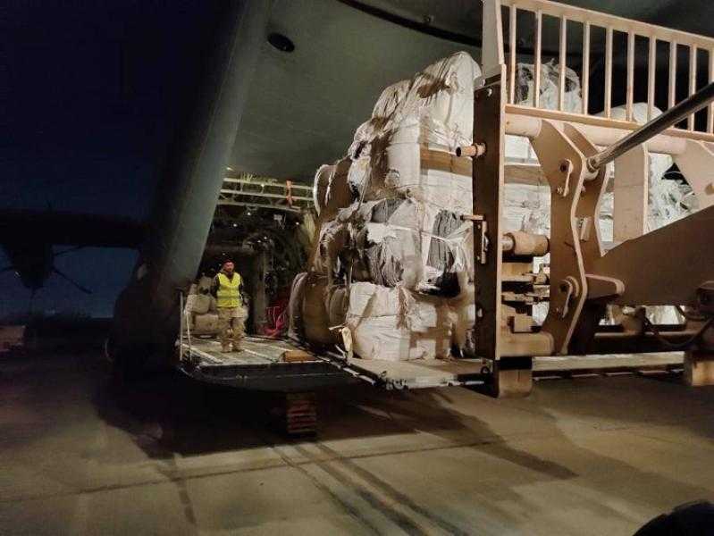 الكويت تطلق جسرا جويا لنقل المساعدات إلى غزة