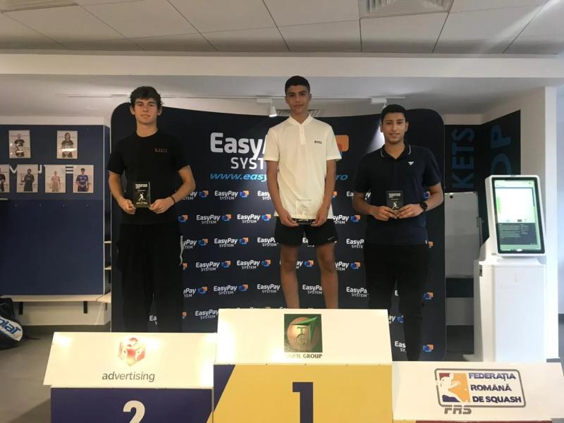 علي عزت يحصد لقب بطولة رومانيا الدولية للناشئين للإسكواش