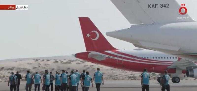 وصول ثاني طائرة مساعدات عراقية إلى مطار العريش لتقديمها للأشقاء الفلسطينيين