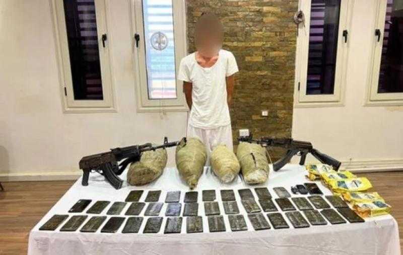 ضبط  8 قضايا مخدرات وأسلحة وتنفيذ 795 حكما قضائيا في أسوان ودمياط