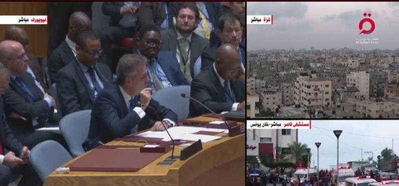 أحمد موسى عن الكلمات العربية بمجلس الأمن: تنسيق كبير وموقف قوي داعم لفلسطين