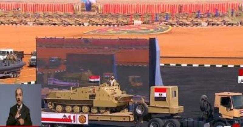 «أبطال مصر».. استعراض ضخم لأسلحة ومعدات الجيش الثالث الميداني