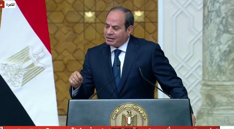 يشكل خطرًا.. الرئيس السيسي يحذر من الاجتياح البري لقطاع غزة