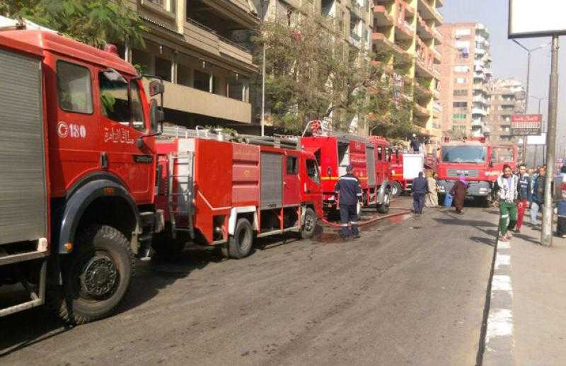 حريق هائل داخل مزرعة دواجن بأكتوبر