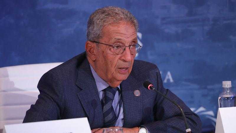 عمرو موسى: تأييد كاسح لموقف مصر الرافض للتهجير القسري لأهالي غزة.. «فيديو»