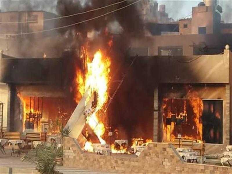 السيطرة على حريق مطعم في حلوان دون إصابات بشرية