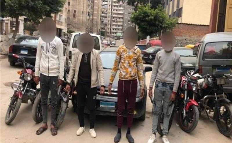 الداخلية تضبط 4 عصابات لسرقة السيارات والدراجات النارية في 4 محافظات
