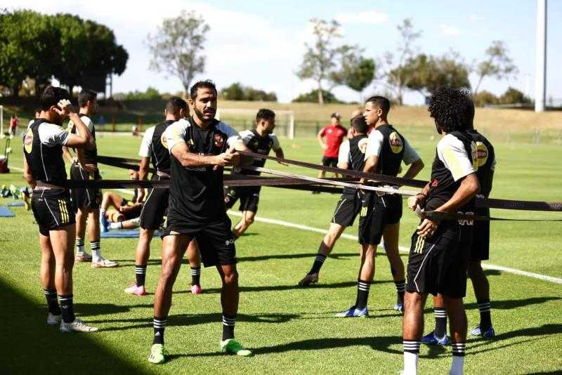 الأهلي يختتم مرانه الأول في بريتوريا قبل مواجهة صن داونز بالدوري الإفريقي