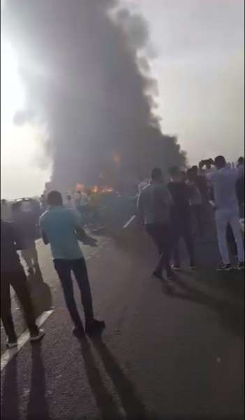 حريق حادث مصر إسكندرية 