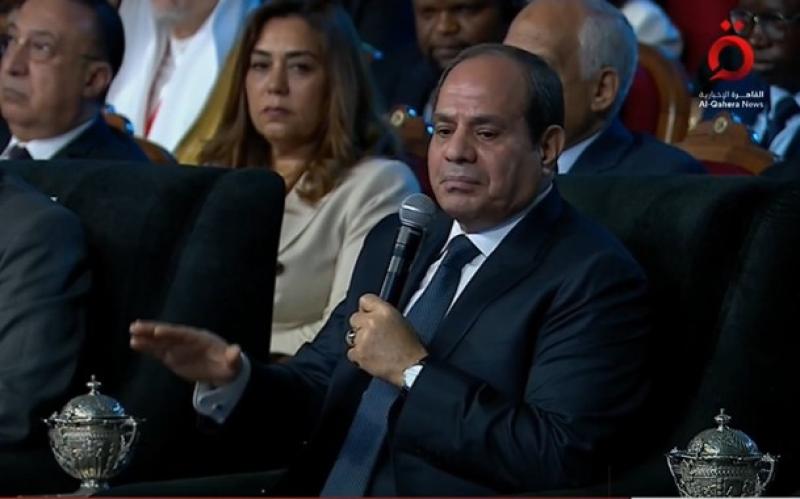 السيسي: سياسة مصر الخارجية لا تقوم على الغدر والتآمر.. «فيديو»