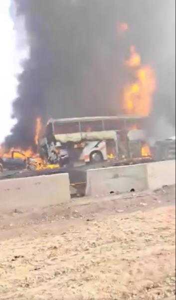 ننشر أسماء مصابي حادث التصادم المروع على طريق «الإسكندرية الصحراوي» بالبحيرة