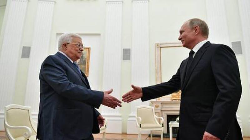 بوتين وأبو مازن 