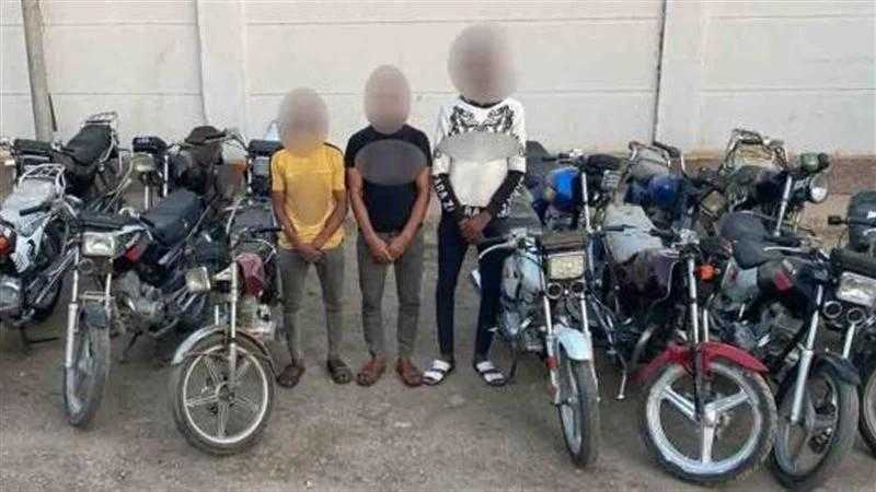 حبس عصابة الدراجات البخارية ببني سويف 4 أيام على ذمة التحقيق