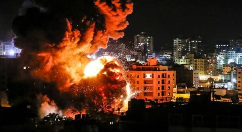عاجل قصف إسرائيلي لـ مستشفيات غزة الان