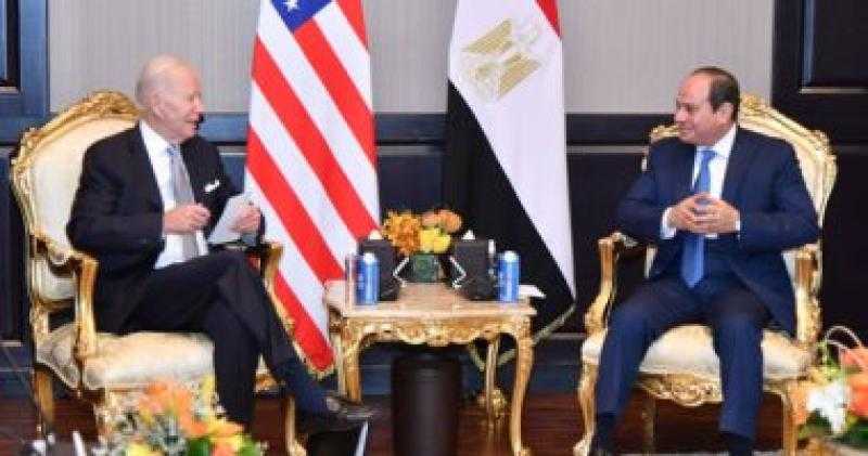 البيت الأبيض: بايدن ناقش مع الرئيس السيسي ضمان عدم تهجير سكان قطاع غزة