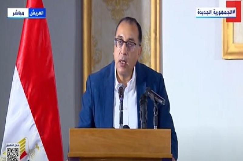 مدبولي: الحياة بدأت تعود لطبيعتها بشمال سيناء