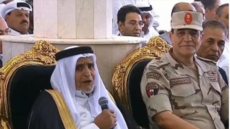 شيخ الطريقة الصوفية يرحب برئيس الوزراء وأفراد القوات المسلحة في سيناء