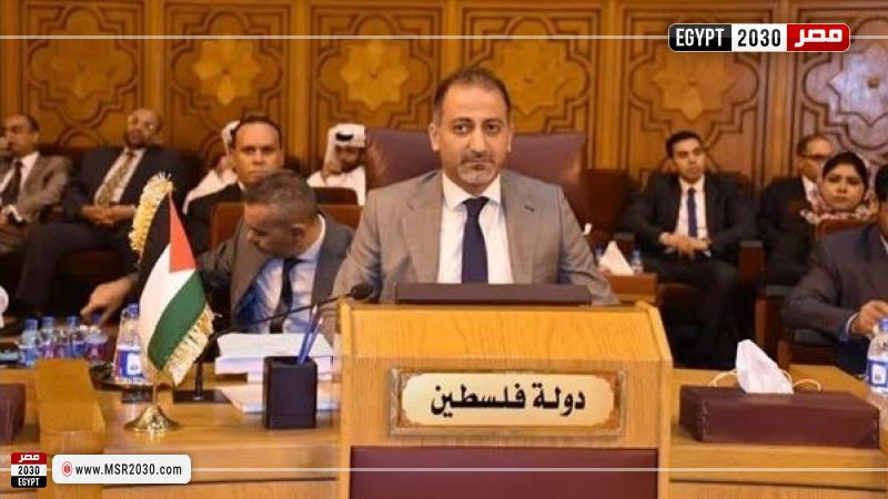 مندوب فلسطين بالجامعة العربية