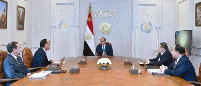 الرئيس السيسي يتابع جهود تلبية احتياجات المواطنين بالقطاعات الخدمية