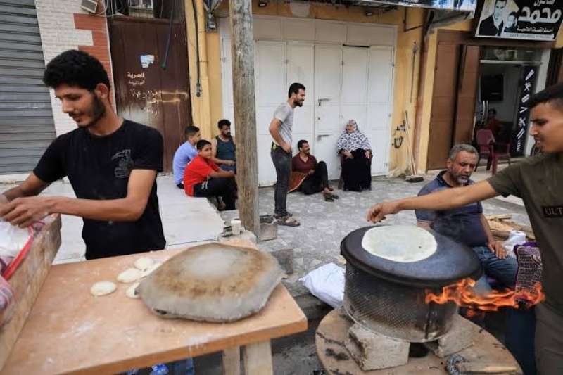ازمة الخبز في غزة