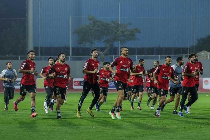 الأهلي يختتم تدريباته استعدادًا لمواجهة المقاولون العرب في الدوري الممتاز