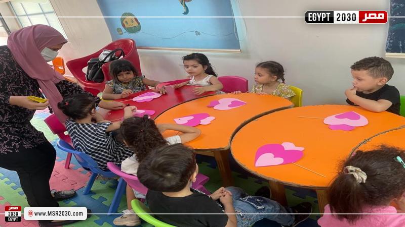 فعاليات متنوعة للأطفال بمستشفى ٥٧٣٥٧ وروضة السيدة